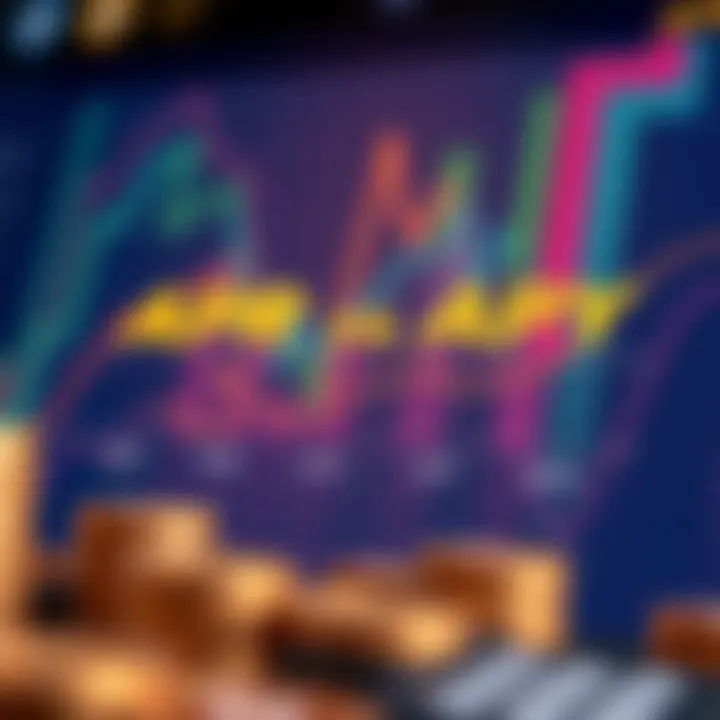 Comparison chart of APR and APY metrics