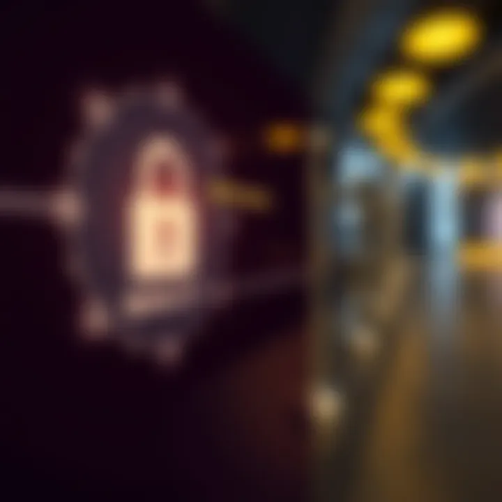 Secure login interface for Binance