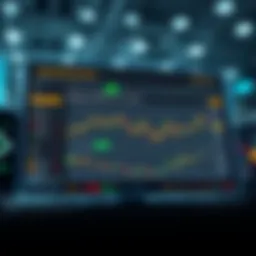 User interface of Binance US P2P trading platform