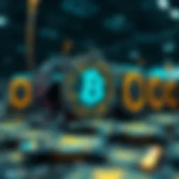 Conceptual representation of cryptocurrency mining contracts