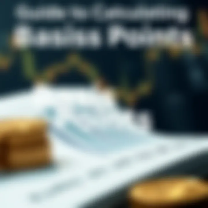 Visual guide to calculating basis points in finance