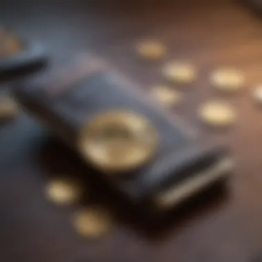Digital Wallet Overview A digital wallet displaying Bitcoin balance