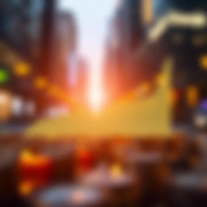 Graph showing Changelly's market impact