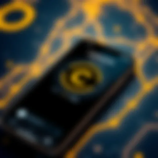 Coingate App Interface An overview of the Coingate app interface showcasing its sleek design