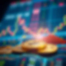 A visual representation of cryptocurrency trading strategies