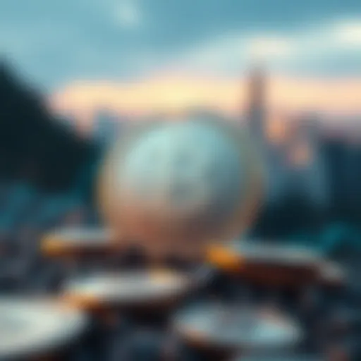 Understanding Token Development Conceptual illustration of cryptocurrency token development