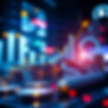 Graph illustrating the growth of digital currency market