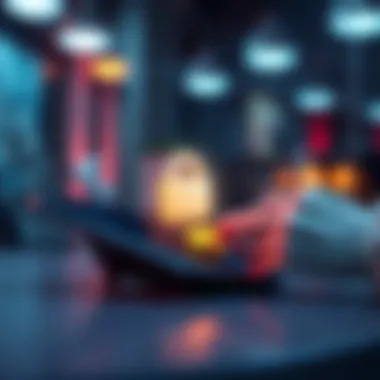 A secure transaction being conducted on a smartphone