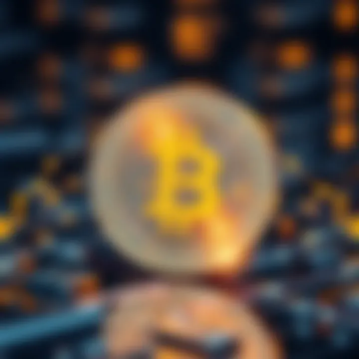 Visual representation of technological features of Pi Coin