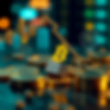 Infographic highlighting risks and rewards of cryptocurrency investments