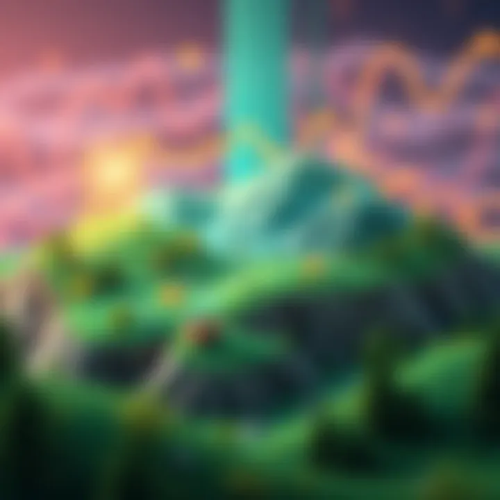 Visual representation of the regulatory landscape for cryptocurrency trading