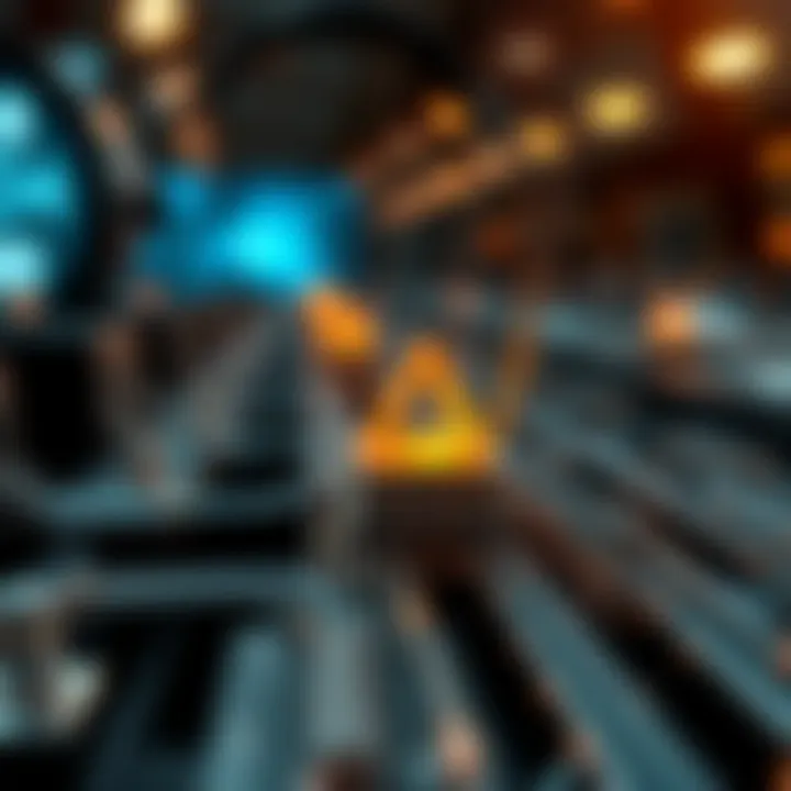 Applications of Binary Code in Technology Infographic illustrating applications of binary code in technology