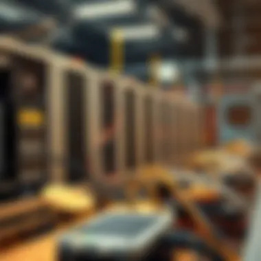 Diverse Cryptocurrency Mining Setups Diverse cryptocurrency mining setups