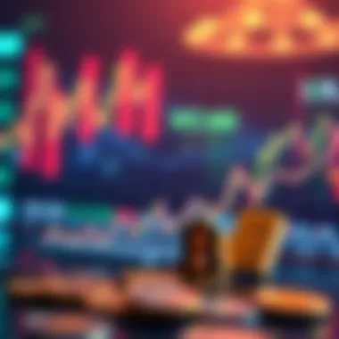 Graph showing trends in dollar conversion within the cryptocurrency market