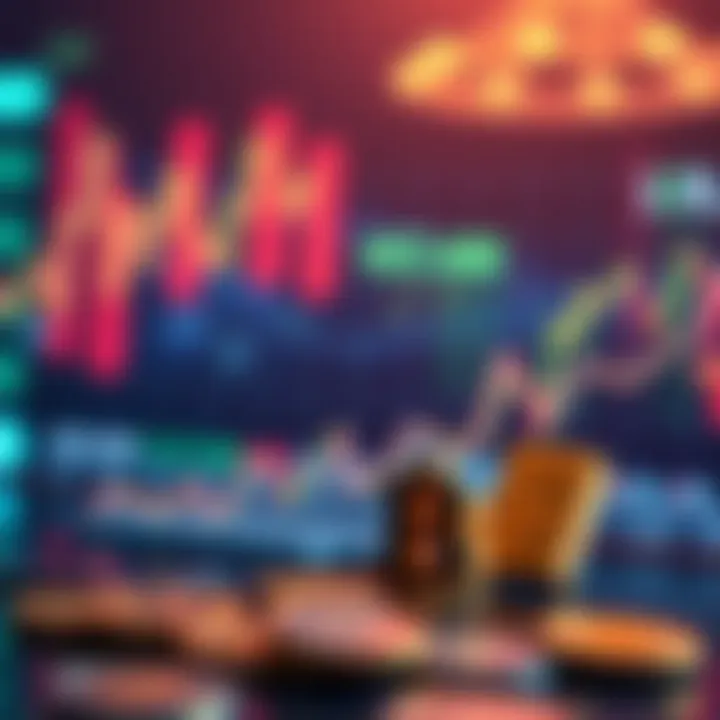 Graph showing trends in dollar conversion within the cryptocurrency market