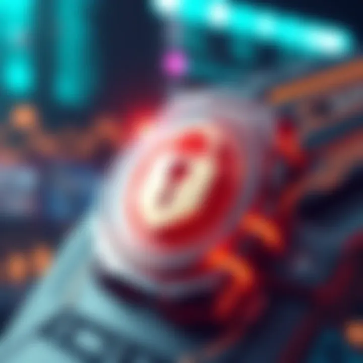 Advanced Security Features of Ellipal Titan Illustration of advanced security features of Ellipal Titan