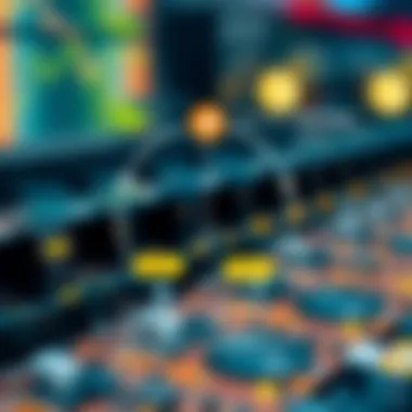 Diagram showing advantages and limitations of cloud mining