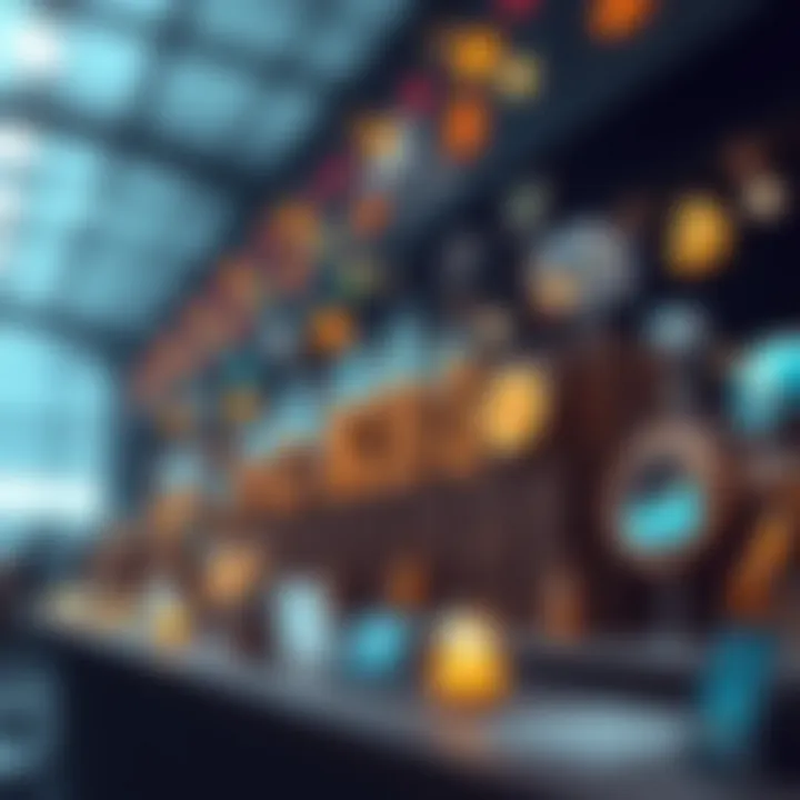 Illustration of various blockchain job roles and career paths