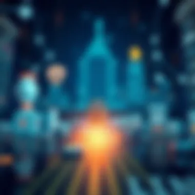 Security Features of Leading DEXs Illustration showcasing security features of leading decentralized exchanges.