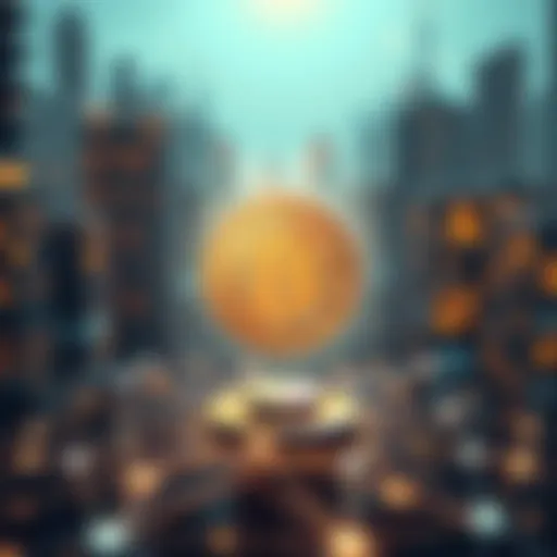 The Interconnected World of Blockchain Symbolic representation of blockchain interconnectedness