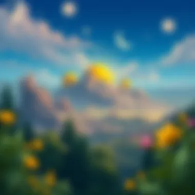 Evolving Landscape of NFTs A conceptual illustration of the evolving landscape of NFTs in modern art