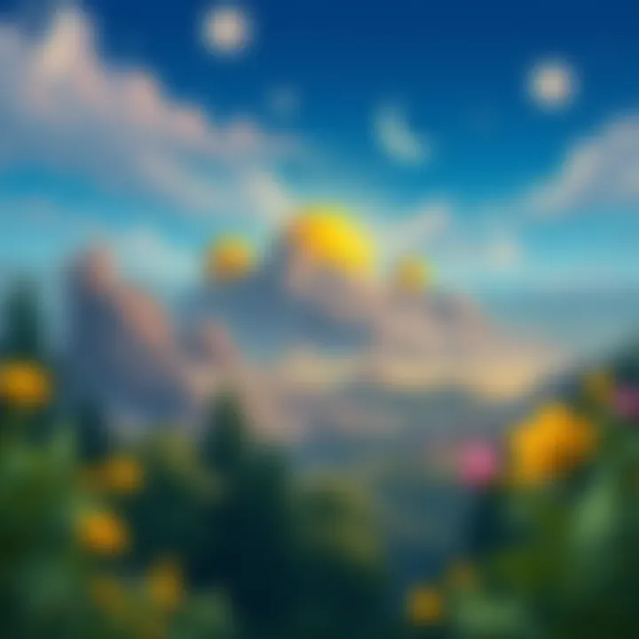 Evolving Landscape of NFTs A conceptual illustration of the evolving landscape of NFTs in modern art