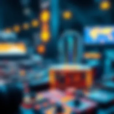 Illustration depicting applications of NFT smart contracts