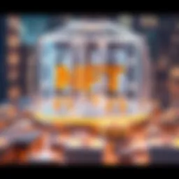 Visual representation of NFT smart contract structure