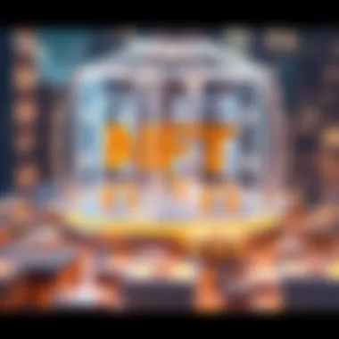 Visual representation of NFT smart contract structure