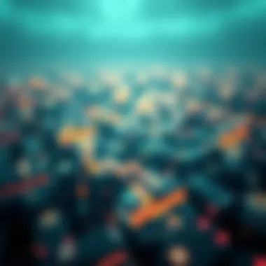 Illustration of blockchain technology's impact on trading