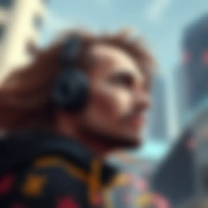 A prominent artist's profile highlighting their NFT contributions