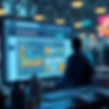 An online marketplace interface for NFT art transactions