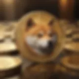 Shiba Inu Coin logo displayed on digital device