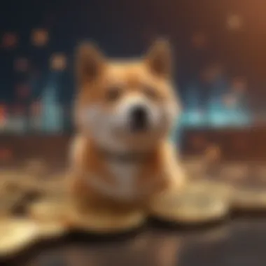 Graph illustrating Shiba Inu Coin price trends