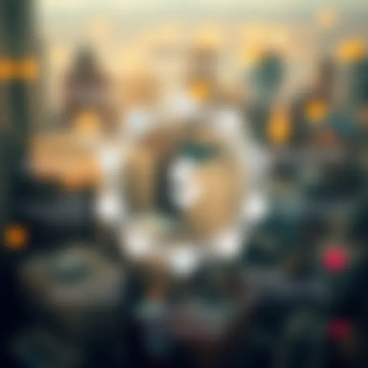 Diagram highlighting risk factors in cashing out cryptocurrency