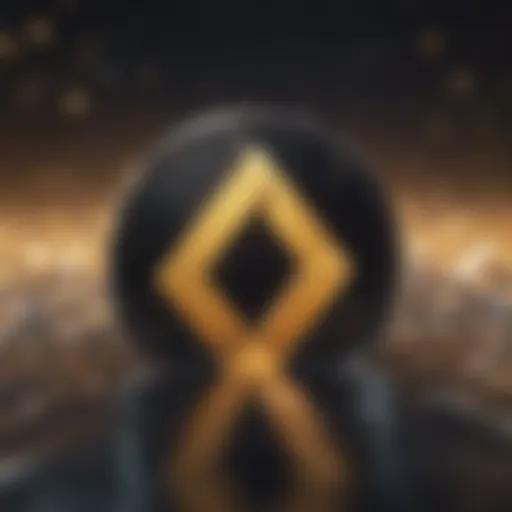 Flow Binance logo representing innovation in cryptocurrency