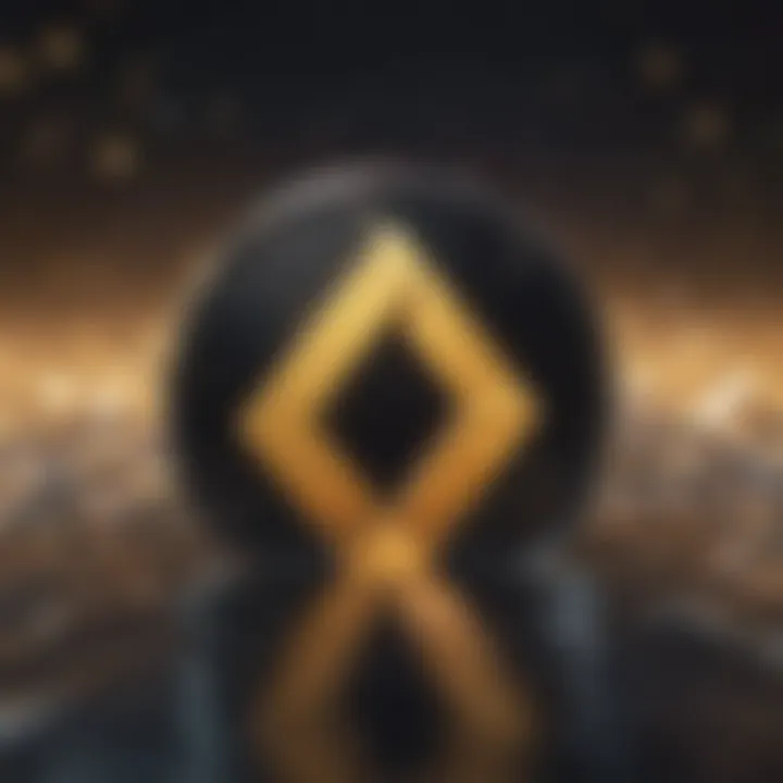 Flow Binance logo representing innovation in cryptocurrency