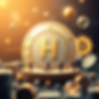 Real-World Applications of Harmony One Coin An illustration depicting real-world applications of Harmony One Coin in various sectors