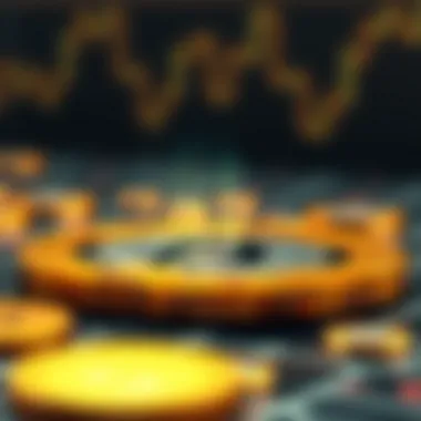 Visual representation of smart contracts concept