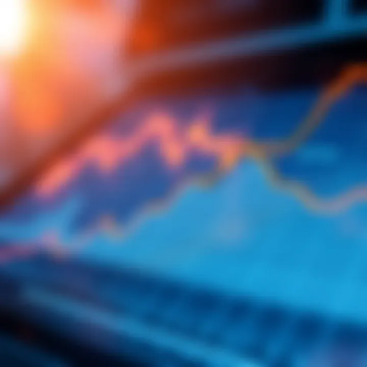 Interest Rate Trends and Market Reactions Interest rate graph with upward trends