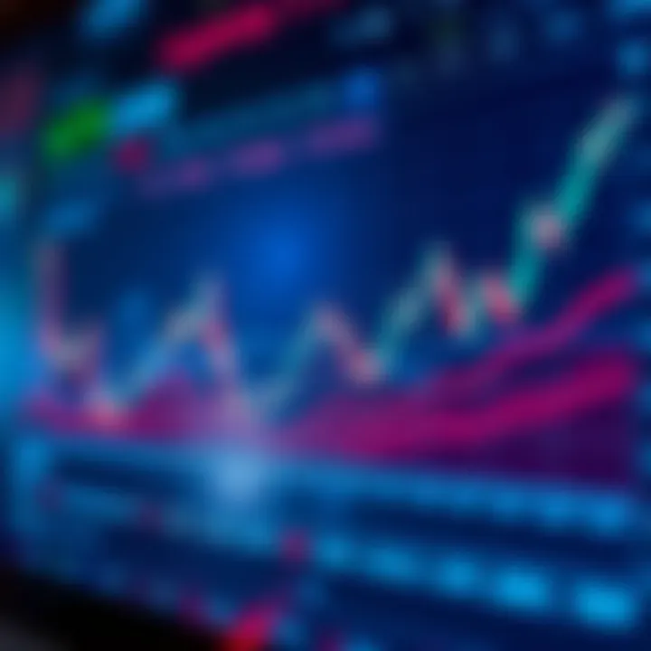 Cryptocurrency Market Trends A detailed chart showcasing cryptocurrency market trends