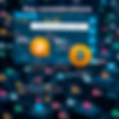 Key Considerations for Cryptocurrency Options Investors Infographic highlighting key considerations for investors in crypto options