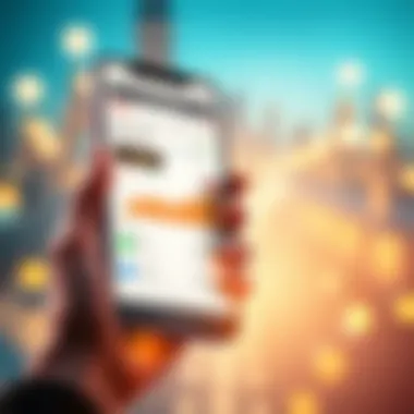 User interface of the Kitco Mobile App showcasing market data.