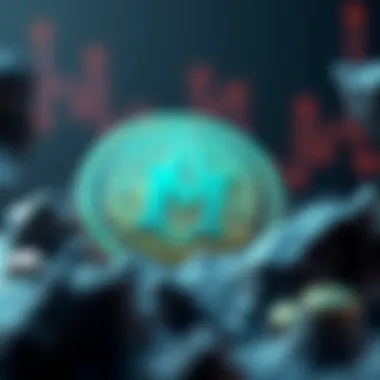 Understanding the Concept of Masscoin Cryptocurrency concept illustration