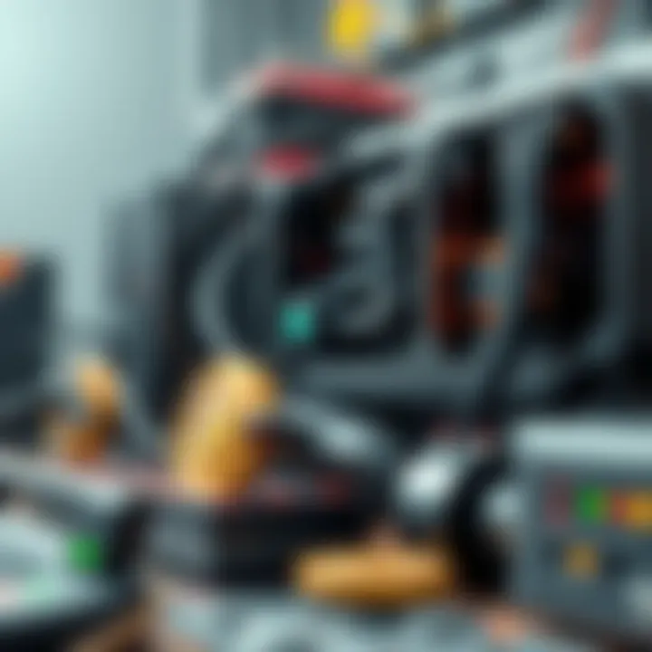 Innovative cryptocurrency mining setup