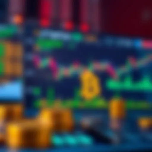 Cryptocurrency exchange platform interface