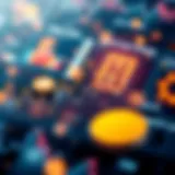 Graph illustrating cryptocurrency market trends