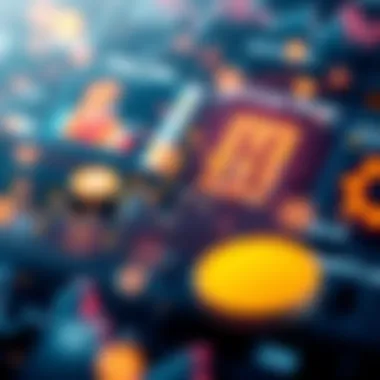 Graph illustrating cryptocurrency market trends