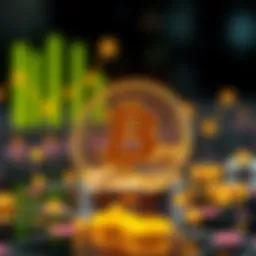 Conceptual representation of blockchain technology