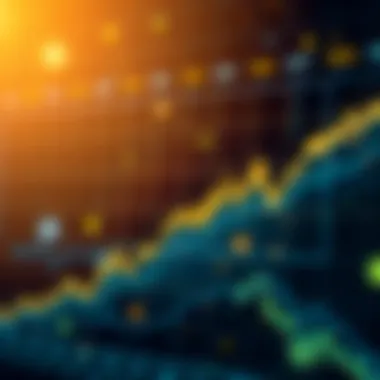 Historical gold price chart highlighting peaks